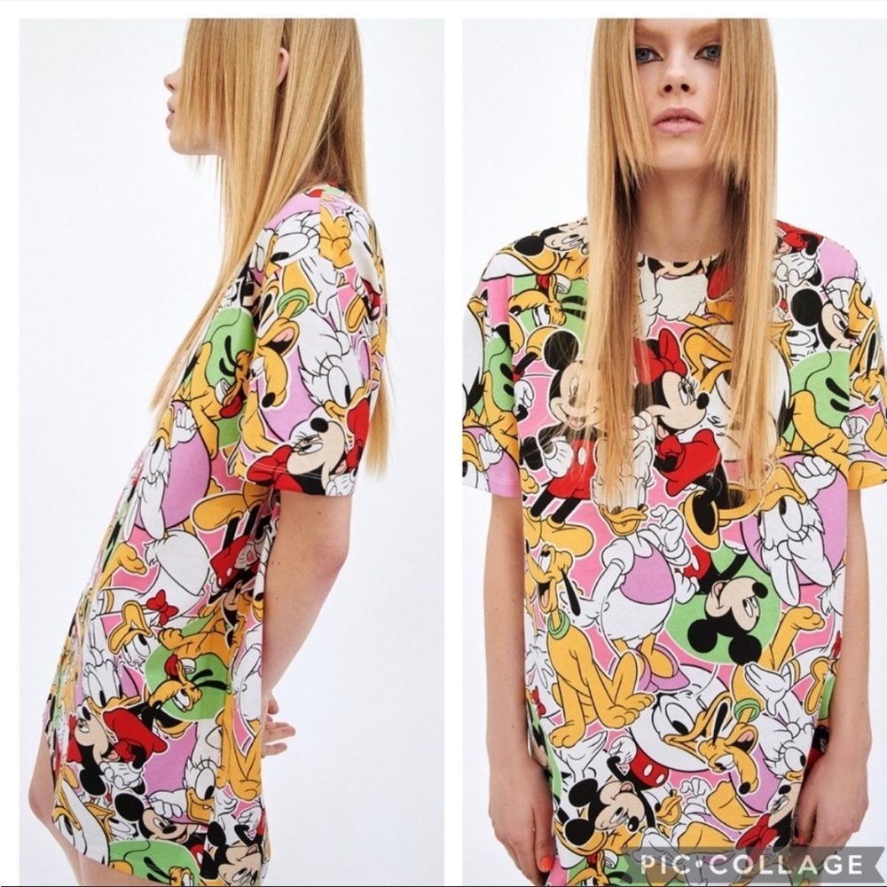 Disney x Zara shirt dress